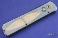 Godson Titanium/Damascus/Gold Pearl Auto