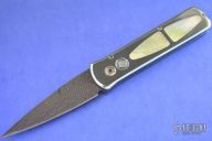 Godson Titanium/Damascus/Gold Pearl Auto