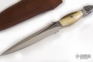 Engraved Integral Dagger