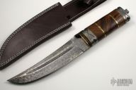 Damascus Fixed Blade