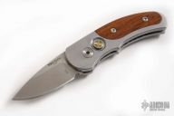 Runt J4 Steel Custom 4457-C - 416 SS Handle w/ Cocobolo Inlays / Satin Blade