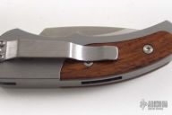 Runt J4 Steel Custom 4457-C - 416 SS Handle w/ Cocobolo Inlays / Satin Blade