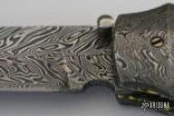 Damascus & Abalone DA Scale Release Automatic