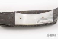 Damascus & Mother of Pearl Folder