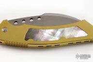 Number 001 24k Gold Plated Stainless Steel Hawk