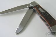 Jigged Bone Trapper 'C' 2 Blade Folder