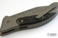 MB Sabra Damascus Linerlock