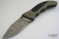MB Sabra Damascus Linerlock