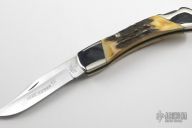 Stag Lockback Folding Knife