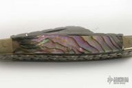 Customized Case Abalone 3 Blade Small Stockman