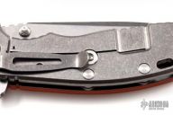 XM-24 Framelock Flipper - 4" (Tumble Finish / Orange G10 & Tumble)