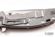 XM-24 Framelock Flipper - 4" (Bead Blast / Orange G10 & Tumble)