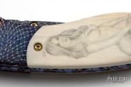 Nude Damascus Folder