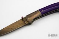 Engraved Sugilite Folder