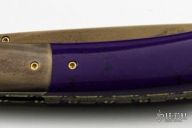 Engraved Sugilite Folder