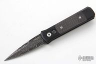 Godson Custom Damascus - Eggerling Damascus & Carbon Fiber