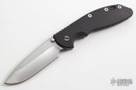 XM-24 Framelock - 4" (Hand-Ground / Carbon Fiber & Tumble)