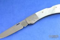 Mother of Pearl Gent's Lockback