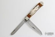 Customized Case Trapper with Scrimshaw