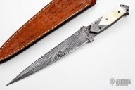 Damascus & Pearl Dagger