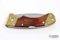 Engraved Folding Hunter