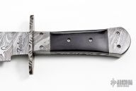 Damascus & Buffalo Horn Knife