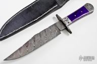 Damascus & Bone Knife
