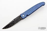 Damascus Linerlock Folder