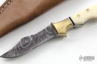Mini Damascus Fixed Blade