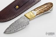 Damascus Fixed Blade