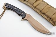 Nyx - Flat Dark Earth / Black w/ Nylon Sheath