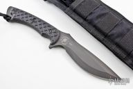 Nyx - Flat Black / Black w/ Nylon Sheath