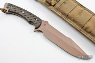 Horkos - Flat Dark Earth / Green w/ Nylon Sheath
