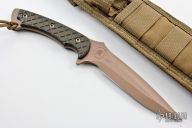 Ares - Flat Dark Earth / Green w/ Nylon Sheath