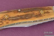 Mammoth Ivory Slipjoint Folder #A131