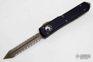 223-D15 Ultratech Spartan Contoured Bronzed D/E Full Serrated