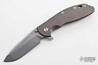 XM-24 Framelock Flipper - 4" (Bead Blast / Titanium & Bead Blast)