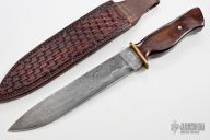 Damascus Camp Knife