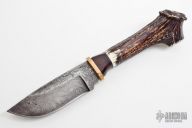 Damascus Bear Knife