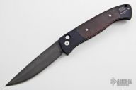 Brend Auto #1 - First Production Run Black Handle w/ Cocobolo / Black Plain Edge