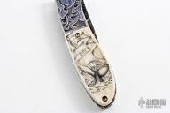 Whale Damascus Folder