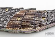 Damascus Bird of Prey Folder