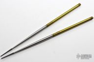 Titanium Chopsticks (Pair) - Gold