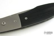 Damascus Linerlock Folder