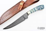 Damascus and Mammoth Tooth Skinner