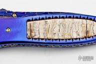 Damascus & Mammoth Tooth Folder