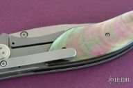 Python - Black Lip Pearl Framelock