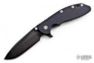 XM-24 Framelock Flipper - 4" (Black / Black G10 & Black)