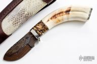 Damascus & Warthog Tusk Hunter