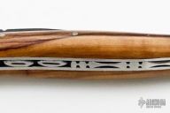 Olive Wood Folder - 2000 Commemorative Edition